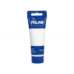 Akrilna barva Milan, 75 ml, bela