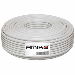 Amiko Koaksijalni kabel RG-6, BC, 100dB, 100 met. – RG6-BC/100db – 100m