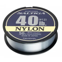 SALTIGA NYLON LEADER 50m 0.57mm 40lb (12957-557)