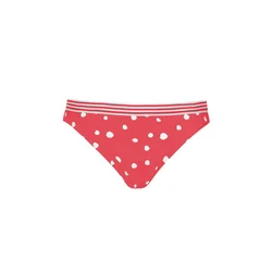 VIVID Bikini hlačke rdeča/off-bela