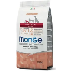 Monge Hrana Za Pse, Losos I Pirinač, Za Male Rase, Adult, 7.5kg