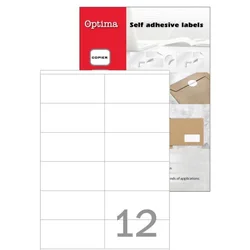 Optima etikete a4 105x48 / 12kom ( 32113 )
