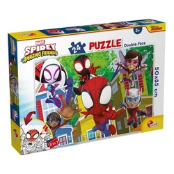 LISCIANI Puzzle Marvel Spidey 2u1 složi I oboji - 24 dela