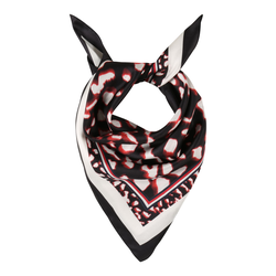 TOMMY HILFIGER Zaštitna maska, crna / prljavo bijela / crvena / noćno plava