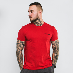 GymBeam Muška majica Basic Cherry Red