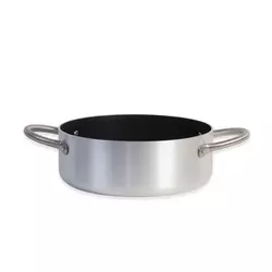 Metalac plitka šerpa PROFESSIONAL 24cm/3,6lit Siva