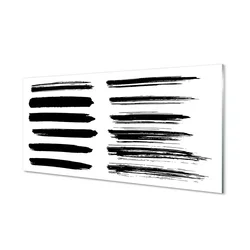 tulup.si Slika na akrilnem steklu Krtačo kapi 100x50 cm 4 obešalnika