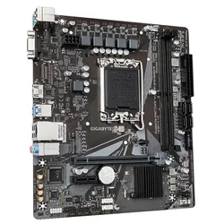 Gigabyte H610M H V2, Intel H610, 1xPCI-Ex16, 2xDDR5, 1xM.2, VGA/HDMI/USB3.2 (Gen1), mATX