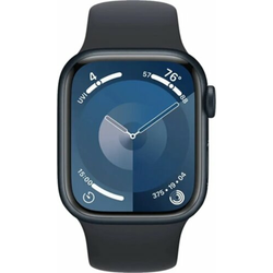 Apple Watch Series 9 45mm (GPS) Aluminium Case Midningth Black with Sport Band Midnight Črna