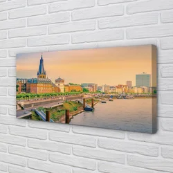 tulup.si Slika na platnu Nemčija sunrise river 100x50 cm