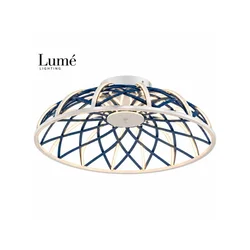 LUME Aurora 8 LED plafonjera bela/plava