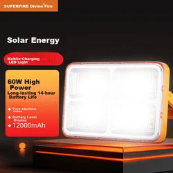 Supfire Solarna Lampa za kampovanje TG17, 60W