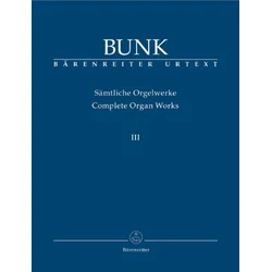 BUNK:COMPLETE ORGAN WORKS 3