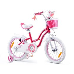 ROYAL BABY Dječji bicikl Lara 16, crveno-bijeli