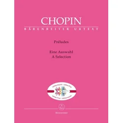 CHOPIN:PRELUDES A SELECTION PIANO