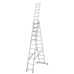 KRAUSE Corda Trodelne Aluminijumske Merdevine 3x11 - 6,45m