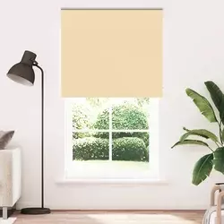 Rolo zavjesa Blackout Bež 140x210 cm Širina tkanine 136,6 cm
