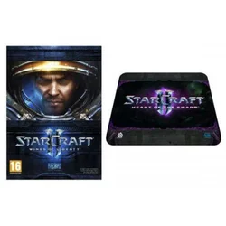 PC Starcraft 2 Wings of Liberty + SteelSeries QcK Starcraft 2 HotS Logo Edition