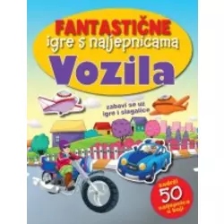 Vozila - Fantastične igre s naljepnicama