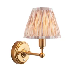 Endon 114831 - LED prigušiva punjiva zidna lampa BURLEY LED/1,5W/5V mesing/bež