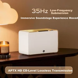Lingke Fengyu Bluetooth zvučnik A5 Stereo Bass, AUX, Žuti