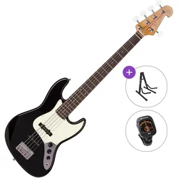 SX SJB62+/5 Basic SET Black 5 strunska bas kitara