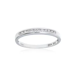 DIAMANT LETERNEL Prstan srebrna