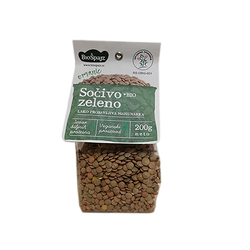 Zeleno sočivo, organsko Biošpajz 200g