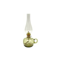 Petrolejska lampa MONIKA 34 cm šumskozelena