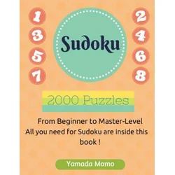 Sudoku: Brain Training 2,000 puzzles: Include 2,000 Puzzles from Easy to Professionally-Hard Level
