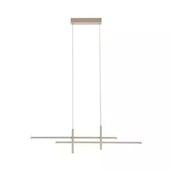 Eglo 901887 - LED luster na sajli TREPILIANO LED/20W/230V bež