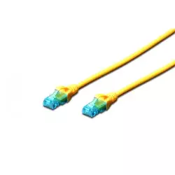 Digitus UTP patchcord kat. 5e 5m PVC rumen