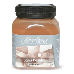 Sepia prah Cretacolor, 230 gr. u prozirnoj posudi