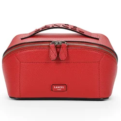 Lancel NINON TOILET POUCH Rdeča