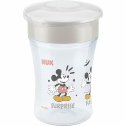 NUK Magic Cup skodelica s pokrovčkom Mickey Mouse 230 ml