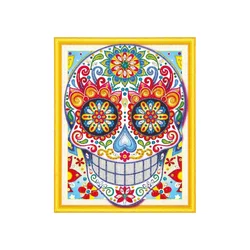 Diy set za izdelavo mozaika Graine Creative Maxican Skull Diamond Painting