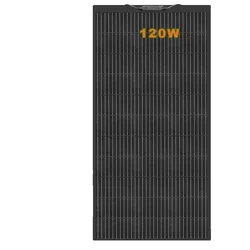 xinpuguang Fleksibilni solarni panel, monokristalinični silikon, visoka učinkovitost, vsestranska namestitev, 18.15V 120W-a, (5000202035)