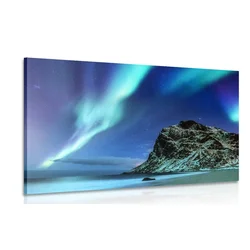 Slika severni sij na Norveškem - 90x60