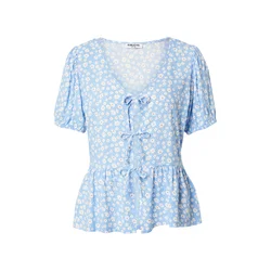 Sublevel Bluza  svetlo modra / rdeča / bela