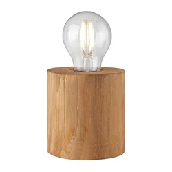 Brilliant - Stona lampa WOODRA 1xE27/20W/230V borovina