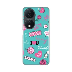 Maska za mobilni telefon Honor X7b LOVE PRINT