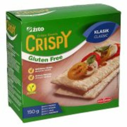 KRUHKI KLASIK CRISPY BREZ GLUTENA, ŽITO, 150G