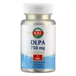 KAL prehransko dopolnilo DLPA (750mg), 30 tablet