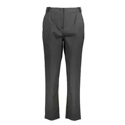 PATRIZIA PEPE BLACK WOMEN'S TROUSERS