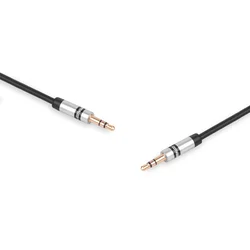 AUX kabel 3,5 stereo vtič - 3,5 stereo vtič slim vitalco 2,0 m