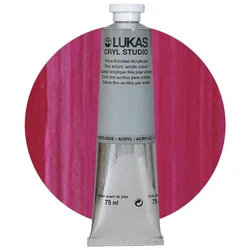 Lukas Cryl Studio Akrilna barva Carmine 75 ml 1 kos