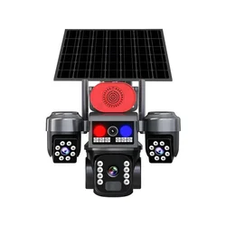 Solarna PTZ Kamera sa Tri Sočiva