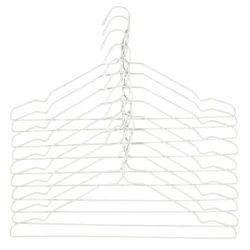 Vešalice tonni D43cm 10kom/p bela ( 4911584 )