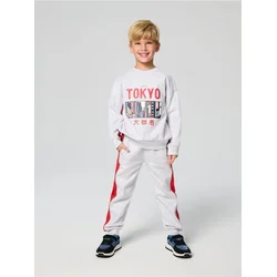 Sinsay - Jogger pantalone - svetlo siva