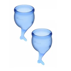 Menstrualne čašice Feel Secure Menstrual Cup Light blue
